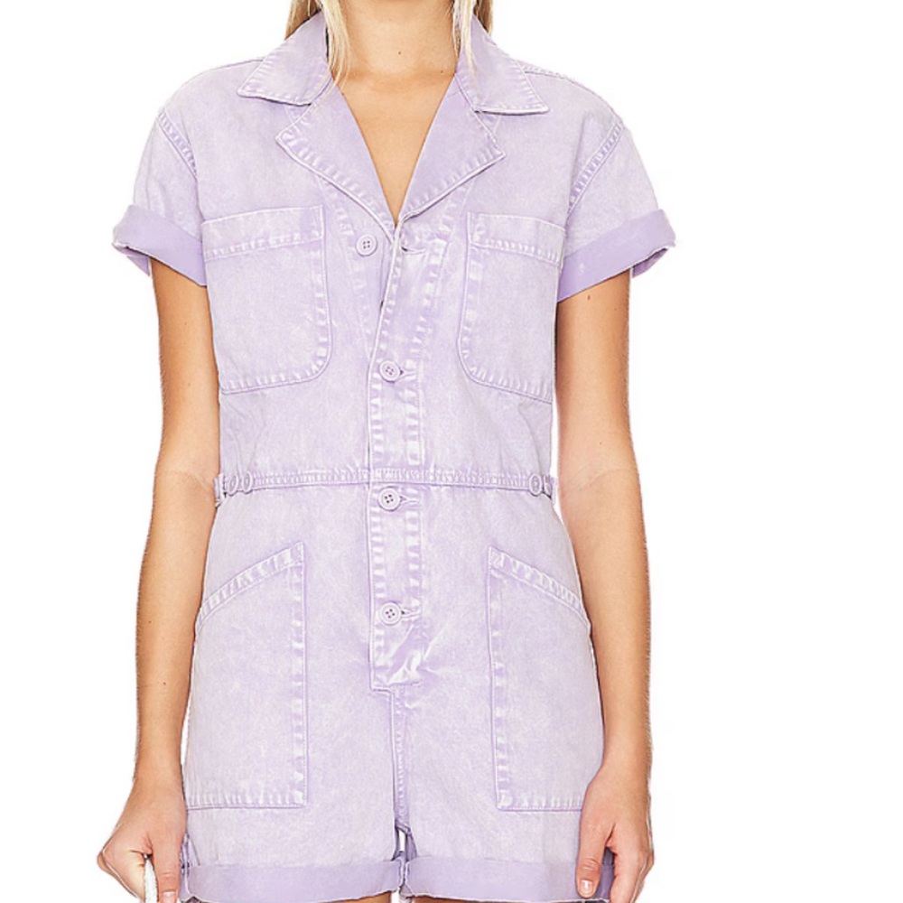 Pistola Lilac Short-Sleeve Romper